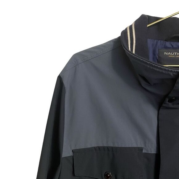 Nautica Classic Sailing Jacket Full Zip Navy Size XL - Picture 3 of 7